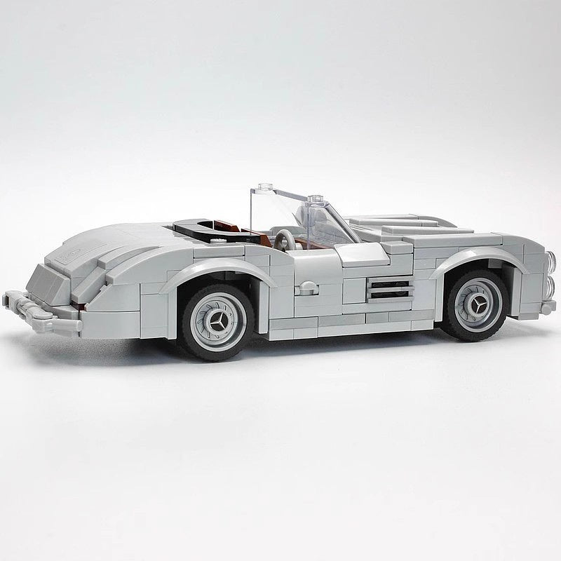 Vintage 300 SL Roadster & Gullwing Sports Car Building Kit | 8 studs Compatible MOC - 1