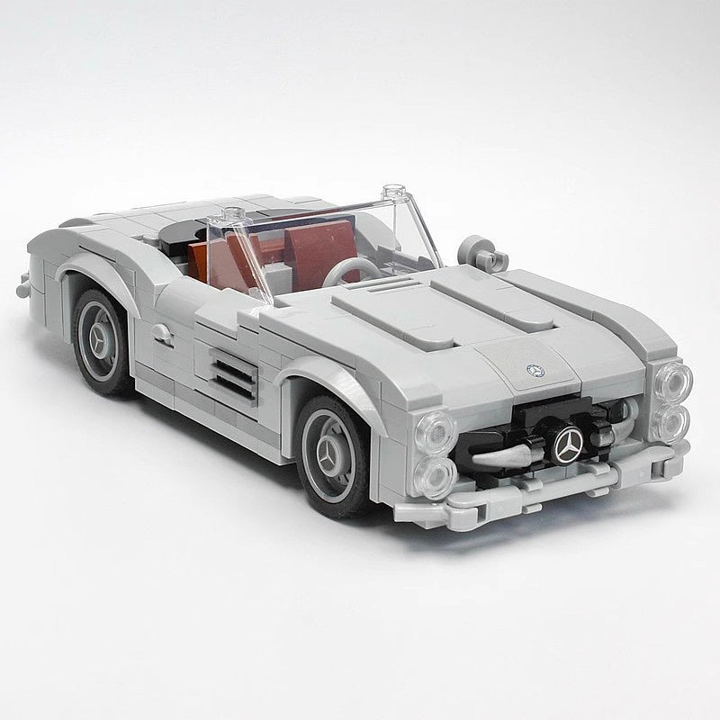 Vintage 300 SL Roadster & Gullwing Sports Car Building Kit | 8 studs Compatible MOC - 3