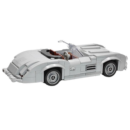Vintage 300 SL Roadster & Gullwing Sports Car Building Kit | 8 studs Compatible MOC - 5