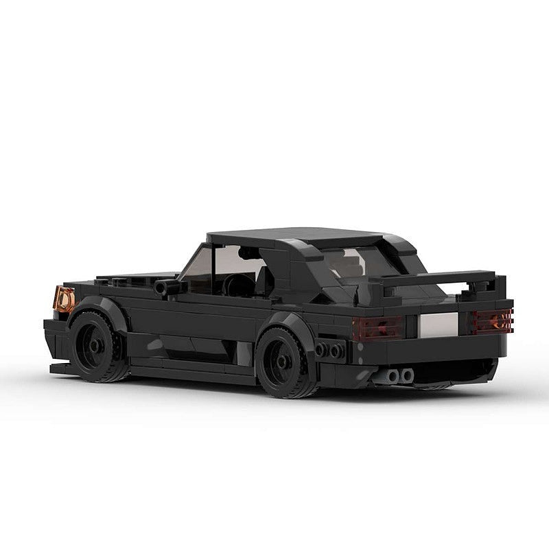 Vintage E-190 EVO Racing Sedan MOC Building Kit | 8-Wide Car Model - 4