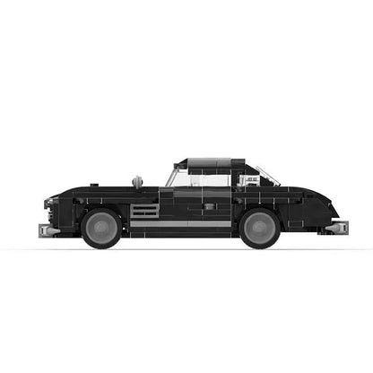 Vintage Gullwing Coupe MOC Building Kit | Classic Sports Car Model - 2
