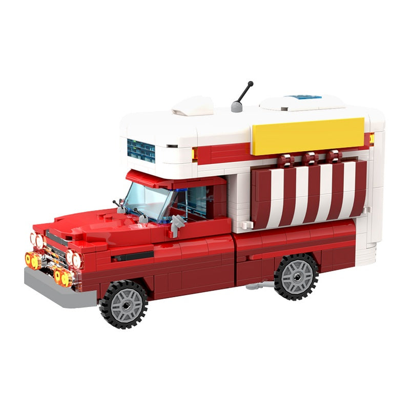 Vintage Hot Chocolate Food Building Kit | Compatible MOC - 2