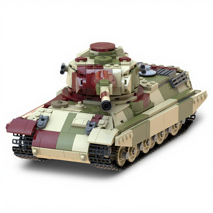 VK 70.01 Lowe WWII Heavy Tank MOC Building Kit | 1:35 Scale - 1