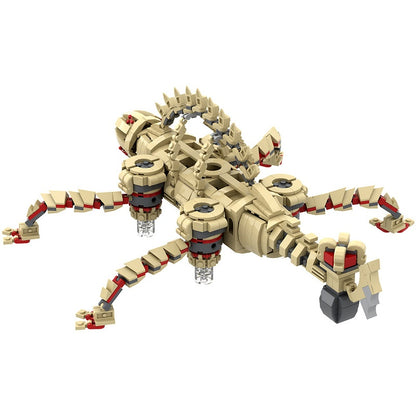 Volcanic Fire Ancient Mechanical Beast Building Kit | LEGO-Compatible MOC - 3