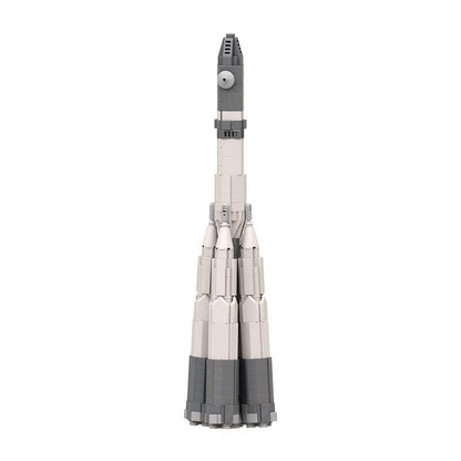 Vostok Space Rocket Family MOC Building Kit | Historic Space Model - 1