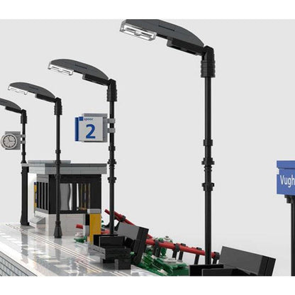 Vught Train Station Platform 2 MOC Building Kit | Railway Architecture - 2
