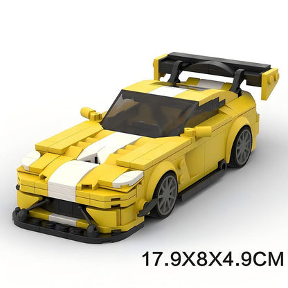 VX I American Coupe ACR Track Edition Building Kit | LEGO-Compatible MOC - 4