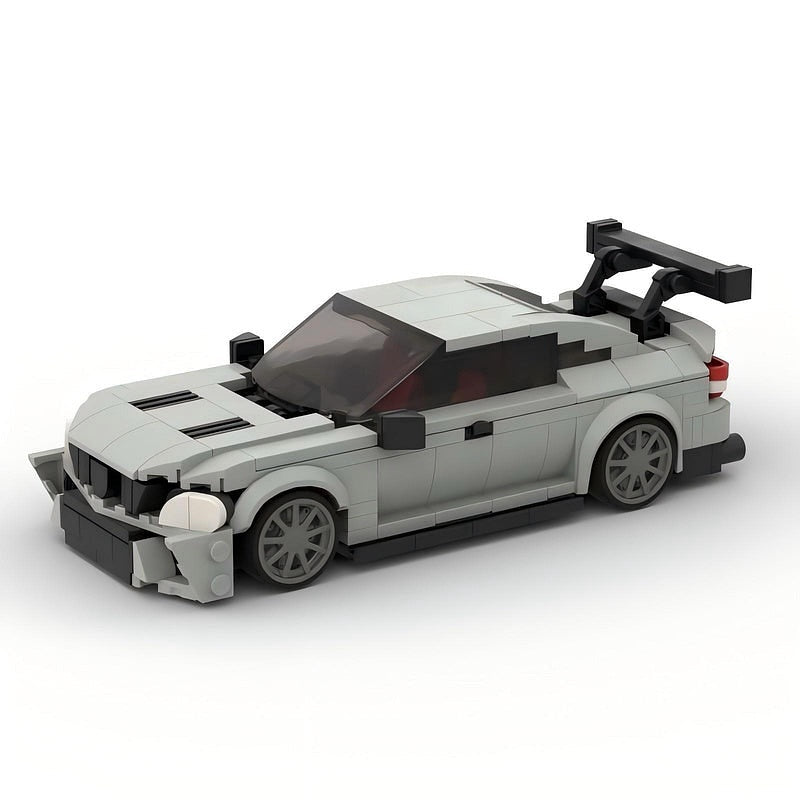 W204 Black V8 Sport Sedan MOC Vehicle Building Kit | Performance Design - 1