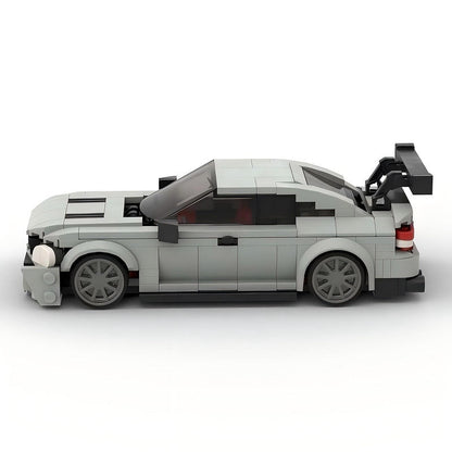 W204 Black V8 Sport Sedan MOC Vehicle Building Kit | Performance Design - 2