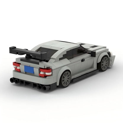 W204 Black V8 Sport Sedan MOC Vehicle Building Kit | Performance Design - 4