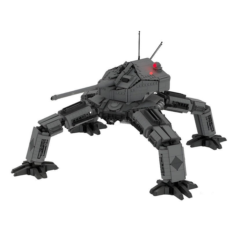 Waffentrager E-100 Mecha Tank Destroyer MOC Building Kit - 1