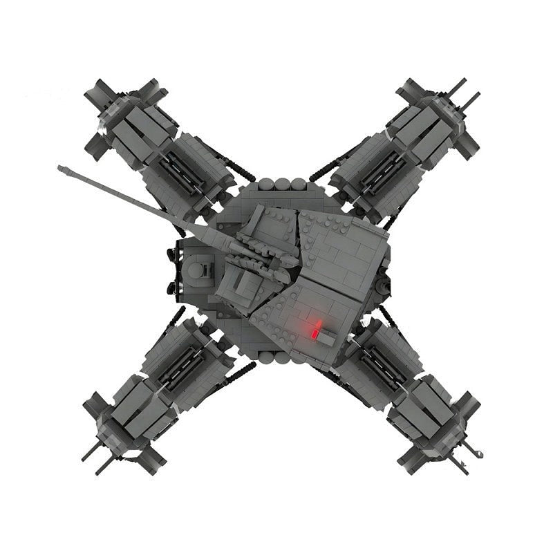 Waffentrager E-100 Mecha Tank Destroyer MOC Building Kit - 6