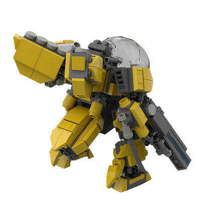 War Robot Armor MOC Building Kit | Futuristic Mecha Robot Model - 2