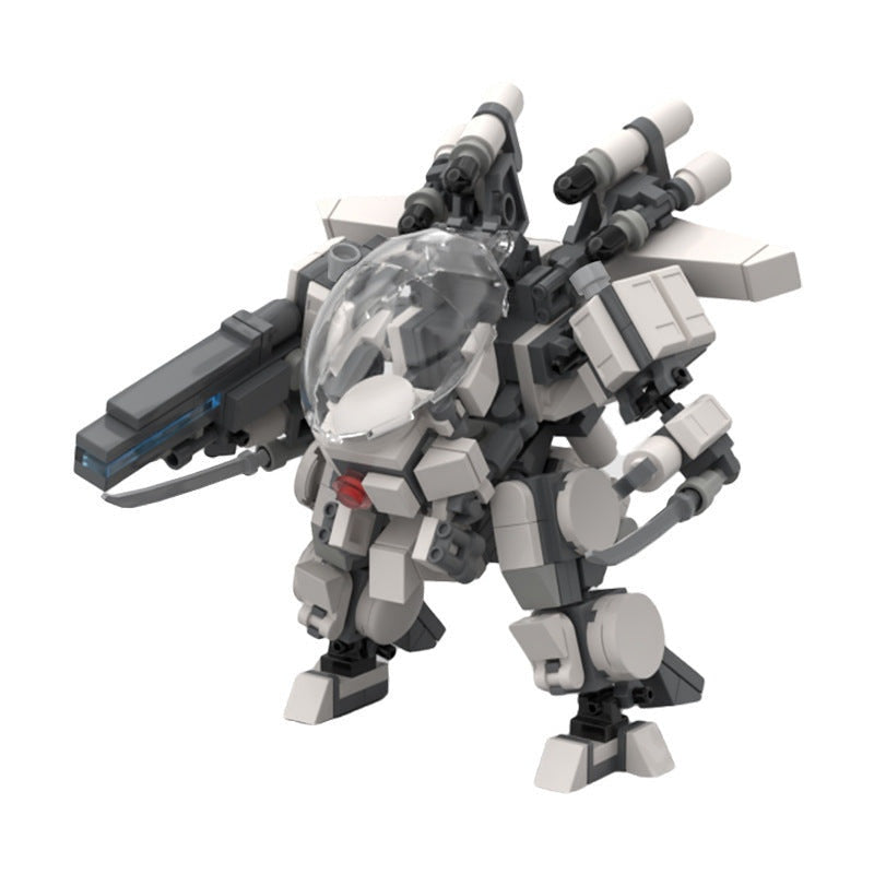 War Robot Armor MOC Building Kit | Futuristic Mecha Robot Model - 5