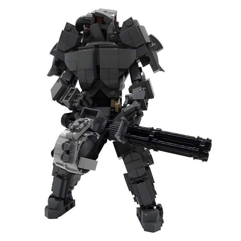 Wasteland Power Armor MOC Mecha Figure Building Kit | Sci-Fi Robot - 2