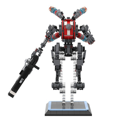 Wasteland Power Armor MOC Mecha Figure Building Kit | Sci-Fi Robot - 2