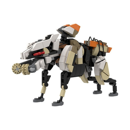 Wasteland Scavenger Machine Beast MOC Building Kit - 1