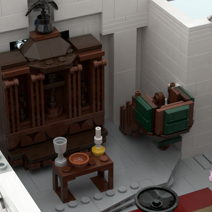 Western Frontier Church MOC Building Kit | Historic Architecture Model - 4