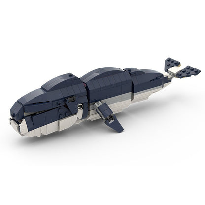 Whale Collection MOC Building Kit | Marine Life Animal Figure Models - 6