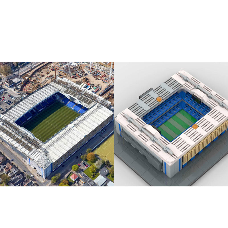 White Hart Lane Stadium Inspired | Football Stadium Building Kit | LEGO-Compatible MOC - 4