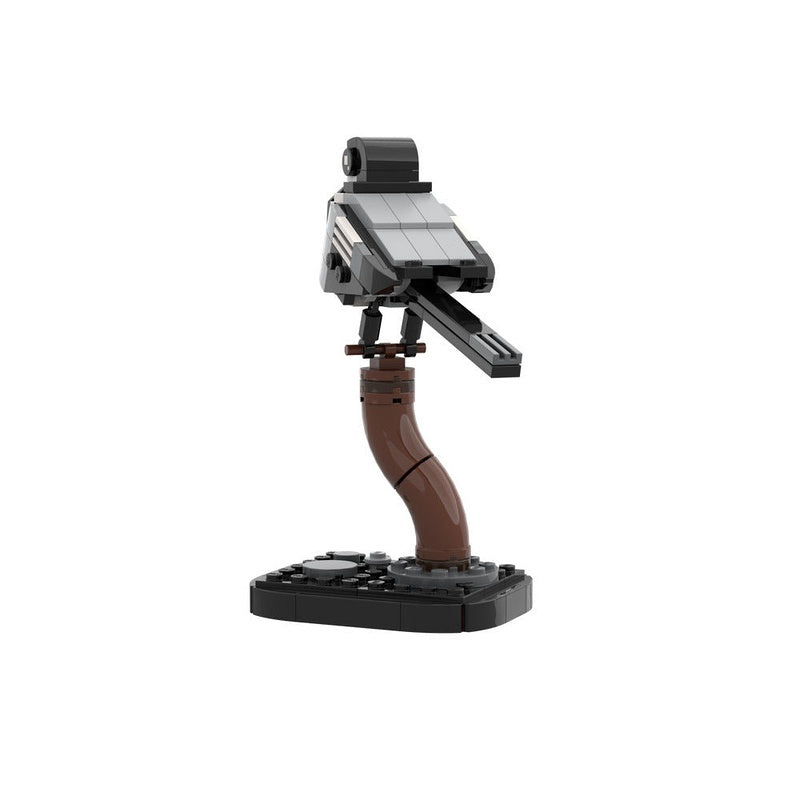 White Wagtail Bird MOC Building Kit | Eco Wildlife Display Model Set - 2