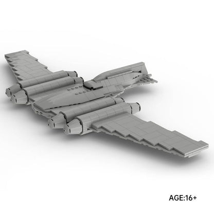 Wide-Wing Diplomatic Space Cruiser MOC Building Kit - 2
