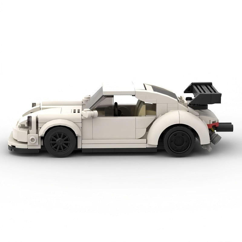 Widebody 911-Style Turbo Sports Car Building Kit | LEGO-Compatible MOC - 4