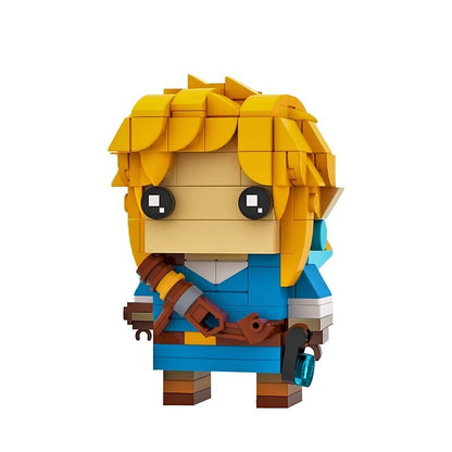 Wild Fantasy Hero BrickHeadz Building Kit | LEGO-Compatible MOC - 1