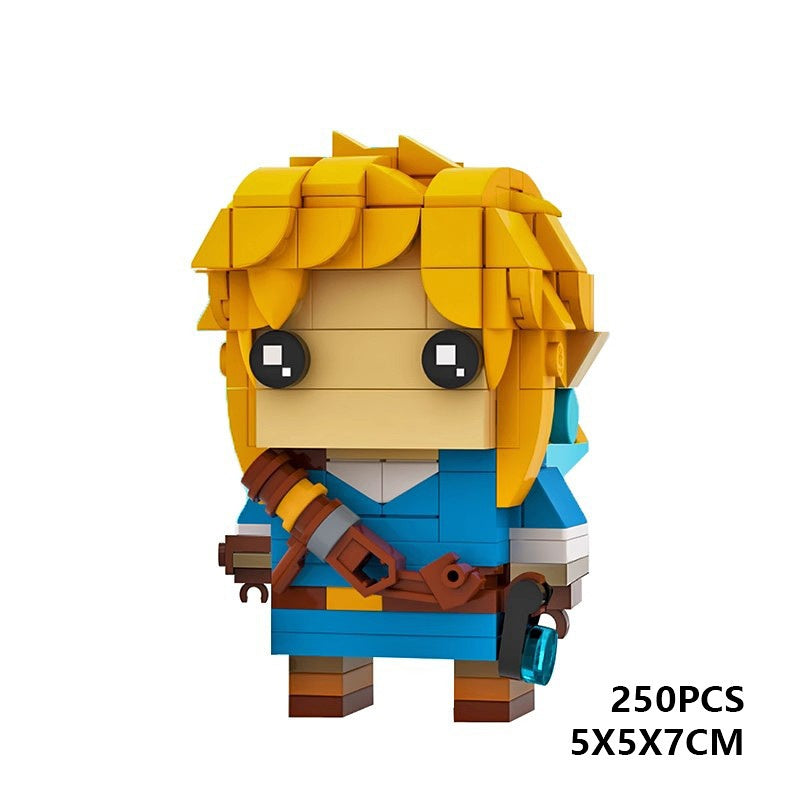Wild Fantasy Hero BrickHeadz Building Kit | LEGO-Compatible MOC - 3
