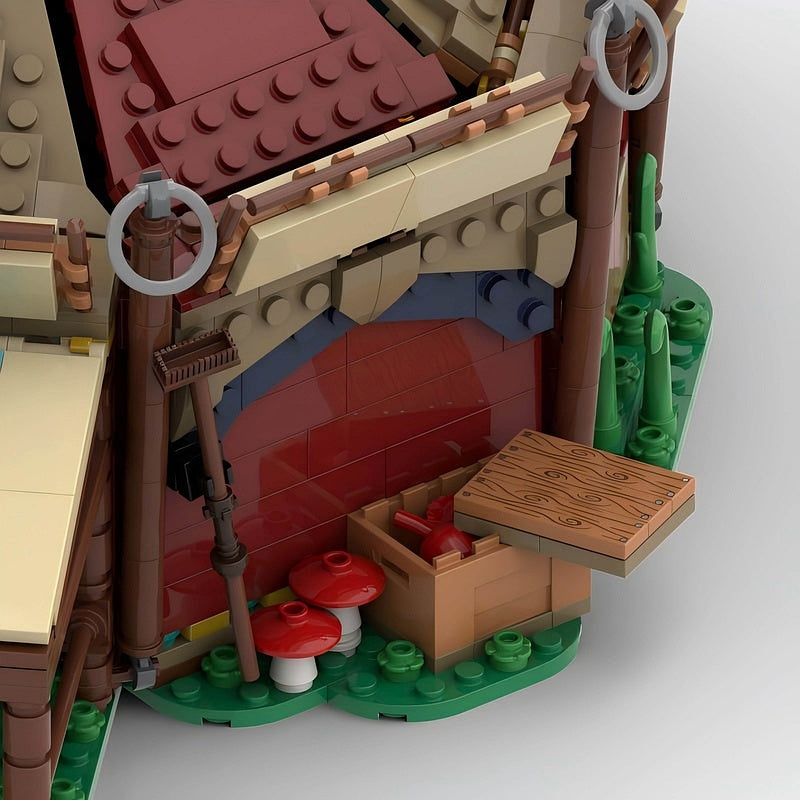 Wild Frontier Horse Stable MOC Rural Building Kit - 4
