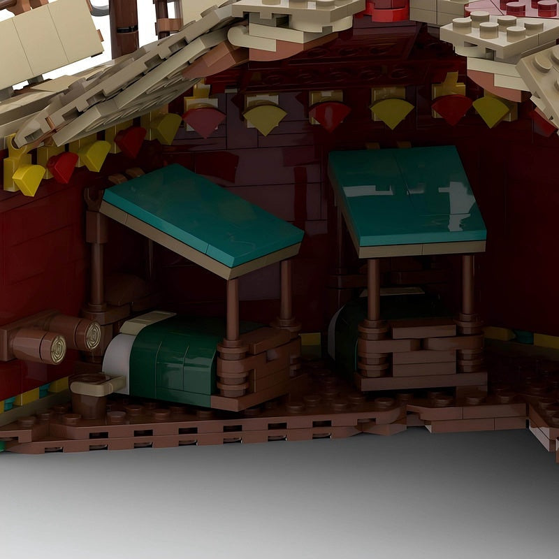 Wild Frontier Horse Stable MOC Rural Building Kit - 5