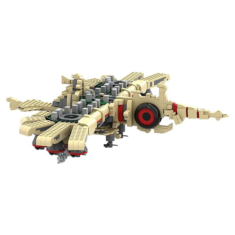 Wind Sky Ancient Mechanical Eagle Guardian MOC Building Kit - 5