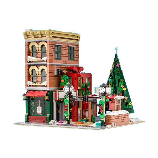 Winter Modular Buildings Kit | LEGO-Compatible MOC - 1