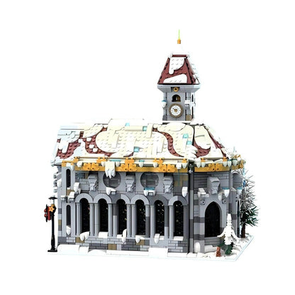 Winter Village Cathedral Building Kit | Compatible MOC - 2