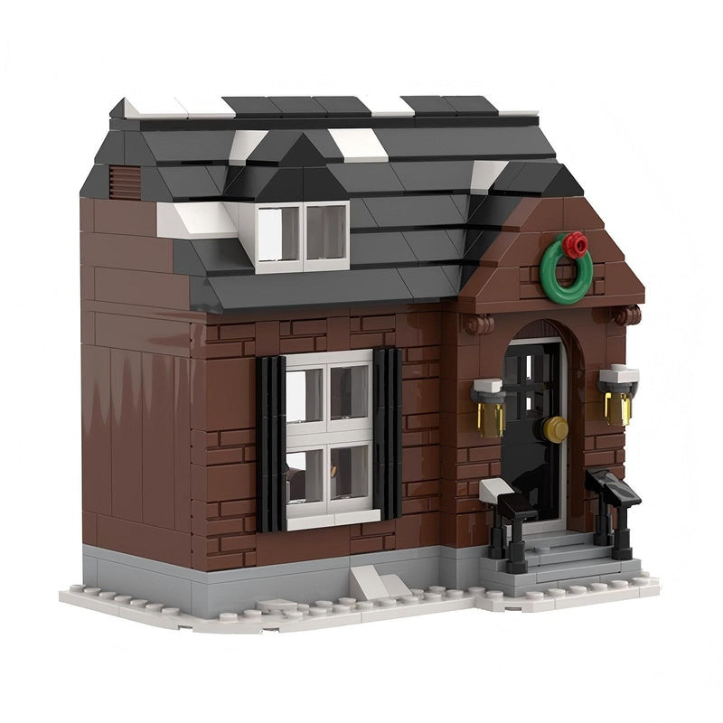 Winter Village House Building Kit | LEGO-Compatible MOC - 3