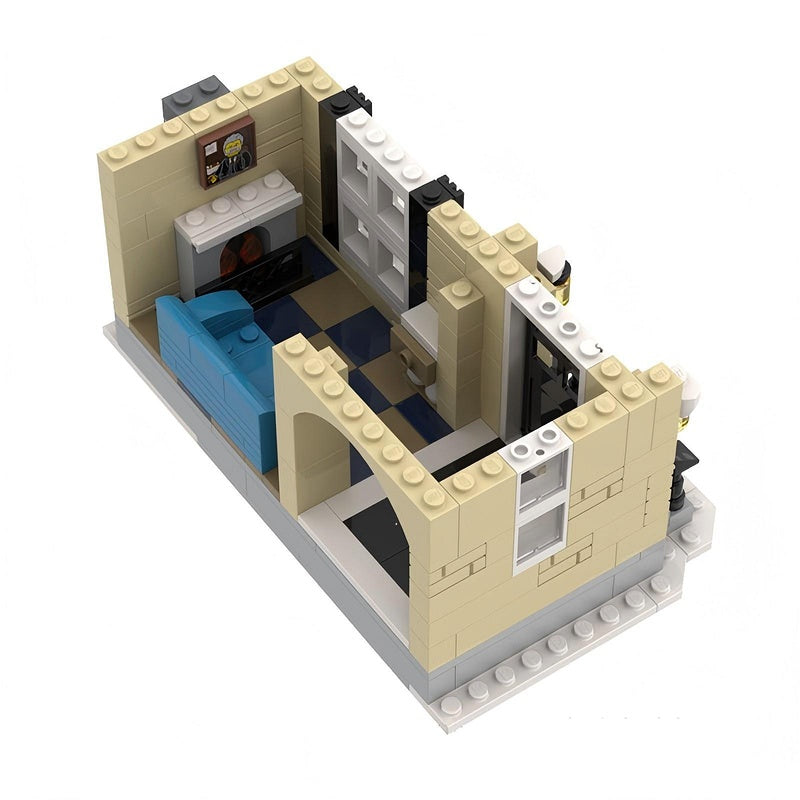 Winter Village House Building Kit | LEGO-Compatible MOC - 5