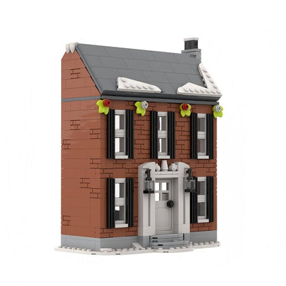 Winter Village House Building Kit | LEGO-Compatible MOC - 8