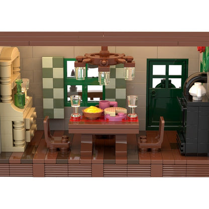 Winter Village Reindeer Ranch MOC Building Kit - 2