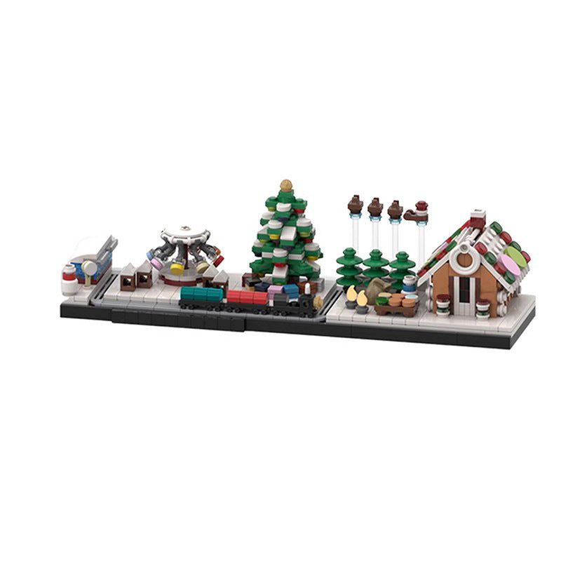 Winter Wonderland Building Kit | LEGO-Compatible MOC - 1
