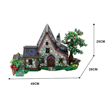 Witch's House MOC Building Kit | Halloween Fantasy Architecture Model - 10