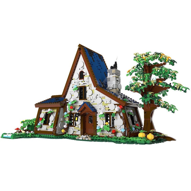 Witch's House MOC Building Kit | Halloween Fantasy Architecture Model - 11
