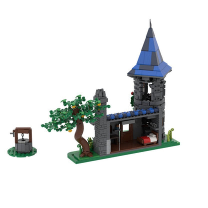 Wizard's Manor MOC Building Kit | Fantasy Magic House Architecture - 7