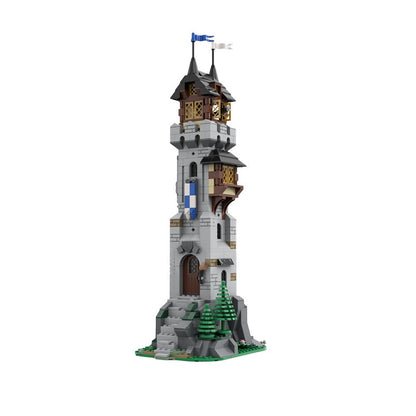 Wizard's Tower MOC Fantasy Castle Building Kit - 1