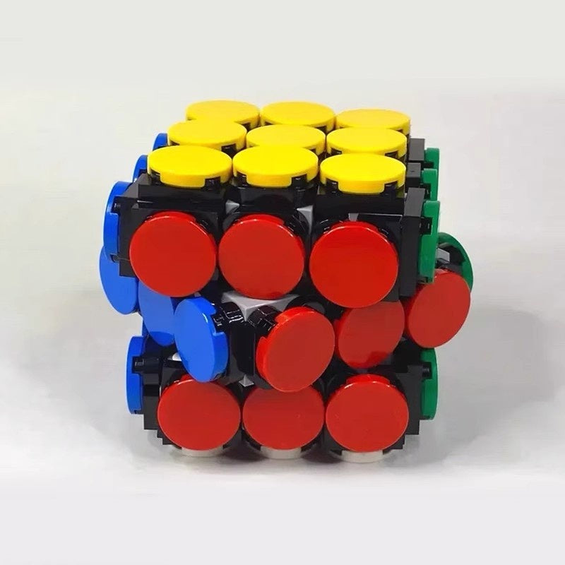Working Rotating Magic Cube Building Kit | LEGO-Compatible MOC - 2