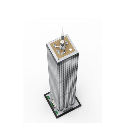 World Trade Center Building Kit | 1:800 Scale | LEGO-Compatible MOC - 3