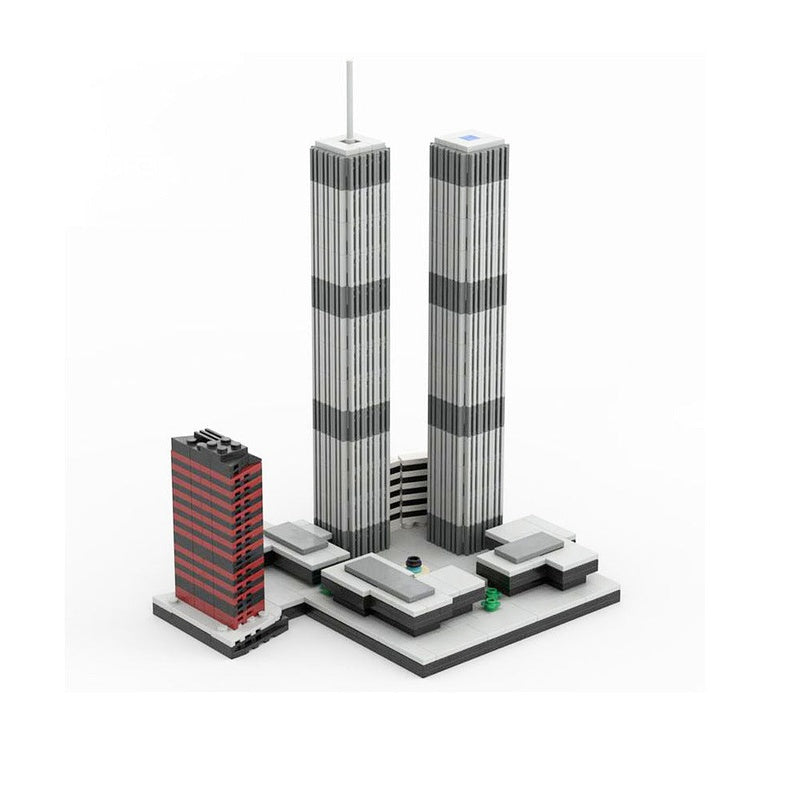 World Trade Center Microscale MOC Skyscraper Architecture Building Kit - 8