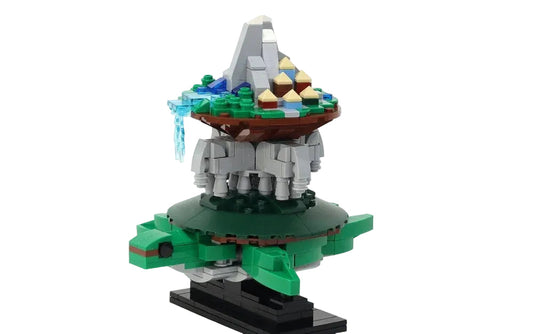 World Turtle Building Kit | LEGO-Compatible MOC - 1