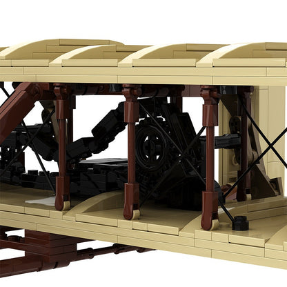 Wright Brothers Airplane MOC Building Kit | Historic Aircraft Model - 6