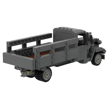 WW2 German Blitz Transport Truck MOC Building Kit - 2