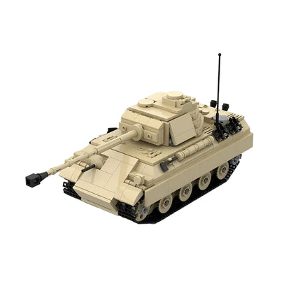 WW2 Panther G Tank MOC Building Kit | German Medium Tank Model - 10